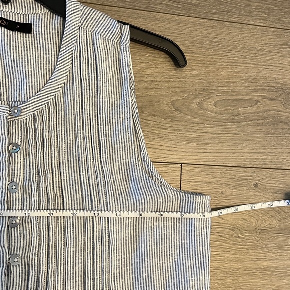 NWOT Quince European Linen Sleeveless Swing Dress Size Small - Picture 15 of 16